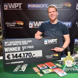 WPT Amsterdam Draws To a Close With Rens Feenstra Main Event Victory
